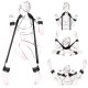 MizzZee - Splitter Leg Bondage EVA Straps MizzZee - Splitter Leg Bondage EVA Straps