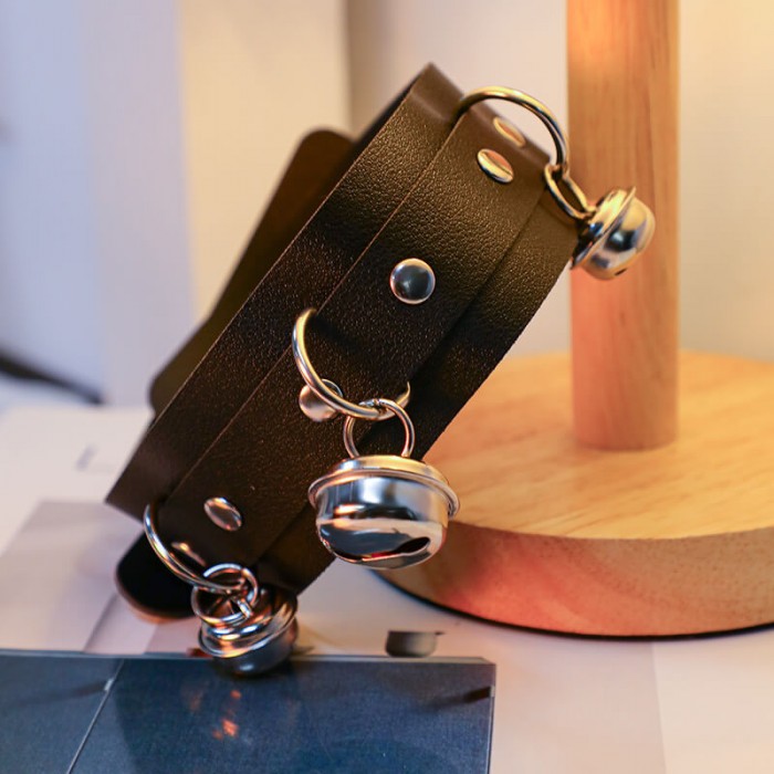 MizzZee - Triple Bell Leash Collar MizzZee - Triple Bell Leash Collar