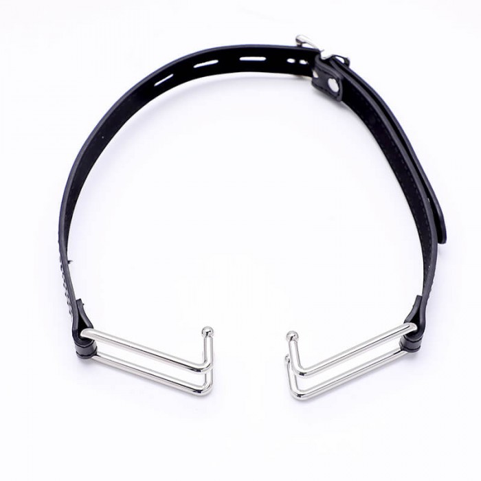 MizzZee - Leather Mouth Hook BDSM (Black) MizzZee - Leather Mouth Hook BDSM (Black)