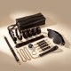 MizzZee - Calfskin Premium Leather BDSM Bondage Set (11 Pieces Set) MizzZee - Calfskin Premium Leather BDSM Bondage Set (11 Pieces Set)