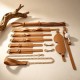 MizzZee - Antibacterial Silicone Leather SM Bondage Set (9 Pieces Set)