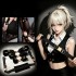MizzZee - SM Buckled Crotch-Spreader Restraint Set