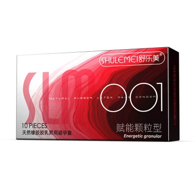 SLM - Energetic Granular Con dom (10Pcs)