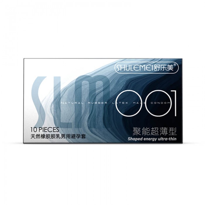 SLM - Shaped Energy Ultra Thin Con dom (10Pcs) SLM - Shaped Energy Ultra Thin Con dom (10Pcs)