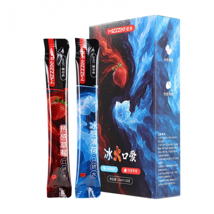 MizzZee - Frost Fire Duo Sensation Lubricant 2nd Generation (10Pcs*10ml)