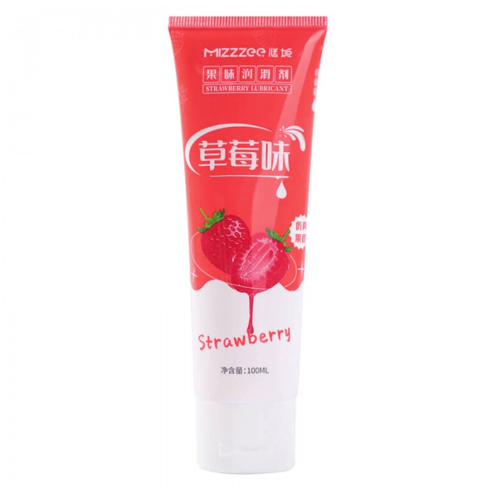 MizzZee - Fruit Flavored Lubricant (Strawberry - 100ml) MizzZee - Fruit Flavored Lubricant (Strawberry - 100ml)