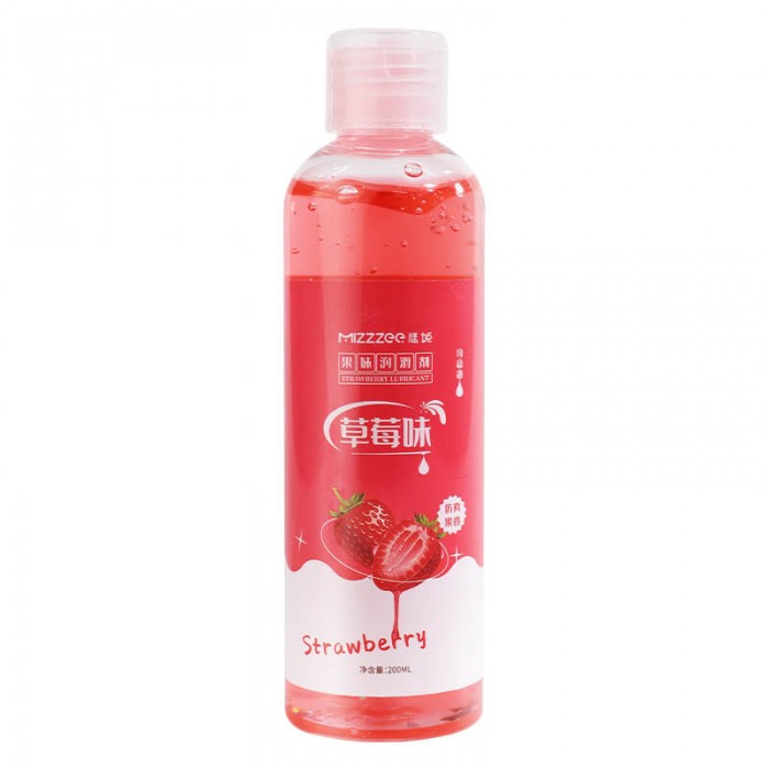 MizzZee - Fruit Flavored Lubricant (Strawberry - 200ml) MizzZee - Fruit Flavored Lubricant (Strawberry - 200ml)