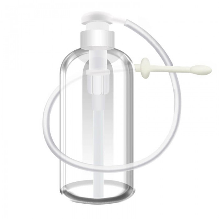 MIZZZEE Press Bottle Washer Anal Douche Vagina Cleaning Kit 600ML