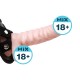 PLEASE ME Knight Strap On Dildo (L:19cm - D:3.8cm) PLEASE ME Knight Strap On Dildo (L:19cm - D:3.8cm)