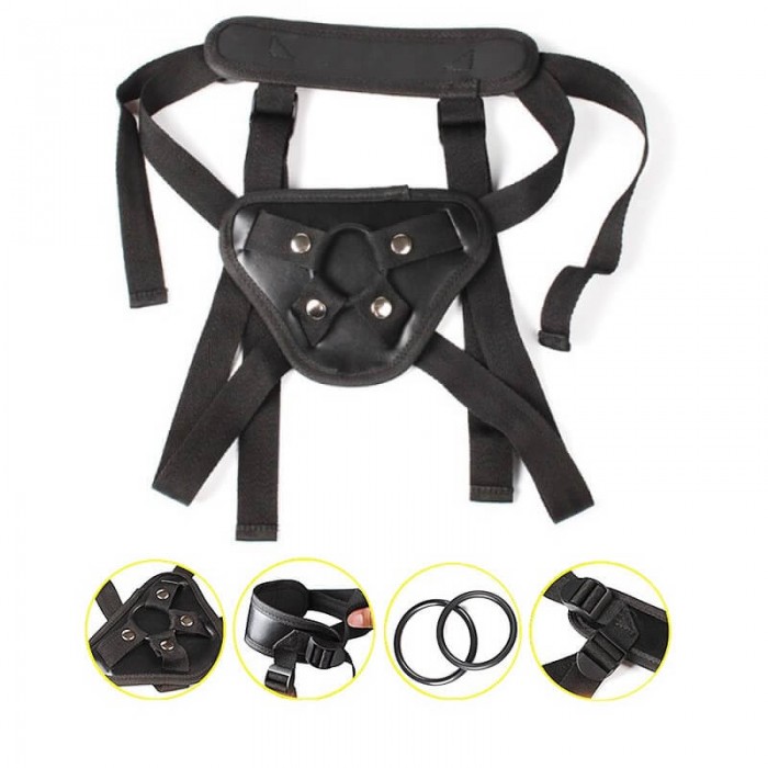 PLEASE ME Knight Strap On Dildo (L:19cm - D:3.8cm) PLEASE ME Knight Strap On Dildo (L:19cm - D:3.8cm)