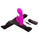 BAILE - Ultra Harness Silicone Strap On Dual Vibrator (L:15.5cm - D:3.7cm) BAILE - Ultra Harness Silicone Strap On Dual Vibrator (L:15.5cm - D:3.7cm)