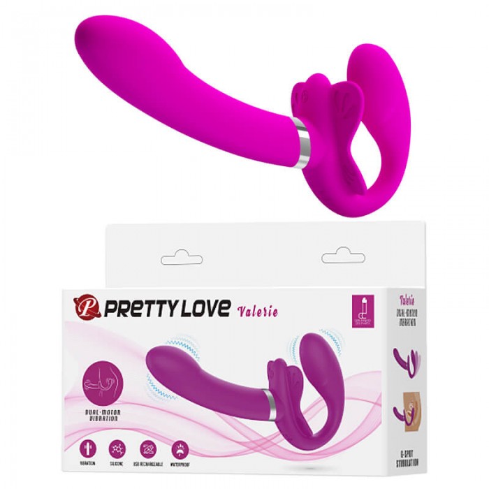 PRETTY LOVE - Valarie Dual-Motor Vibration Wearable (Chargeable - Red Rose) PRETTY LOVE - Valarie Dual-Motor Vibration Wearable (Chargeable - Red Rose)