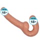 BAILE - Sister Dual-Headed Strapless Strap-On Dildo (L:15.1cm - D:3.6cm) BAILE - Sister Dual-Headed Strapless Strap-On Dildo (L:15.1cm - D:3.6cm)