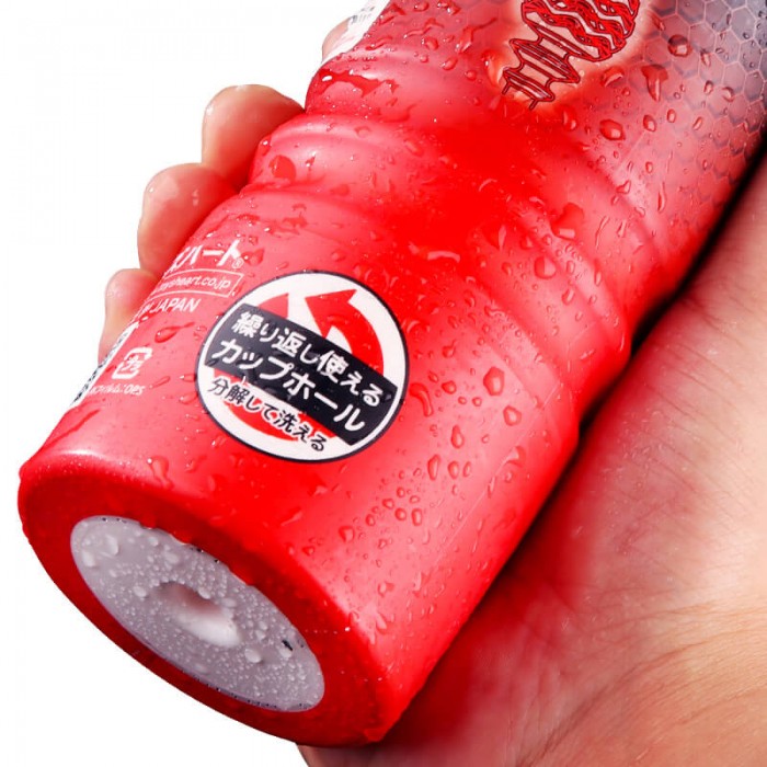 JAPAN TOY'S HEART Passion Masturbator D-CUP (Red - Soft)
