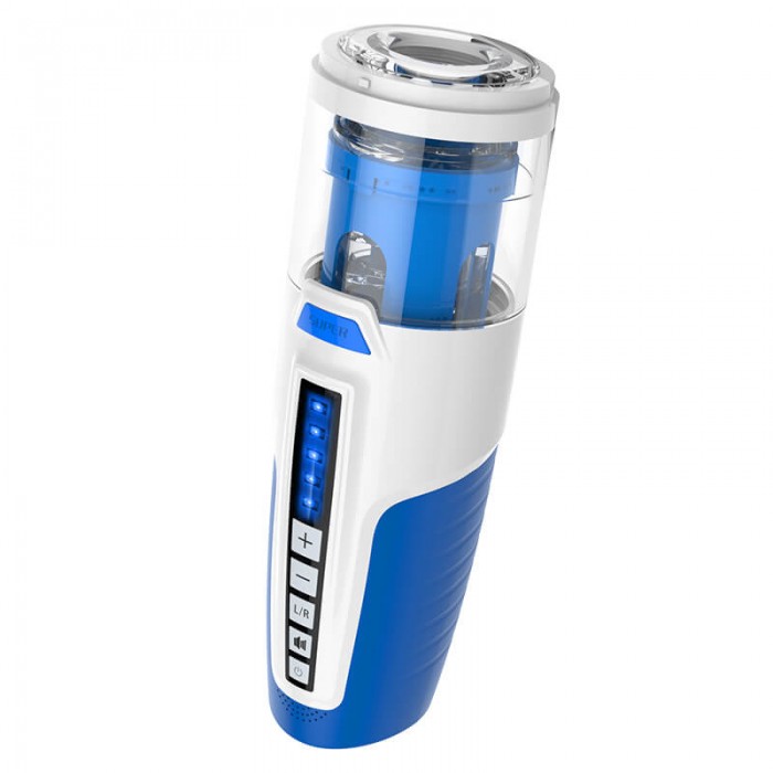 HK LETEN Frenzy Whirl Pool Automatic Retractable Rotation Electrical Moaning Interactive Masturbator (Chargeable - Blue) HK LETEN Frenzy Whirl Pool Automatic Retractable Rotation Electrical Moaning Interactive Masturbator (Chargeable - Blue)