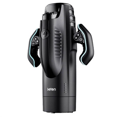 HK LETEN - Bermuda Stormy Retractable Sucking Masturbator (Chargeable - Black)