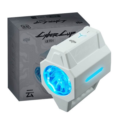 LULU Cup - CYBERCUP Ultra White Knight Men's Masturbator (Support APP Mini Programs - Chargeable)