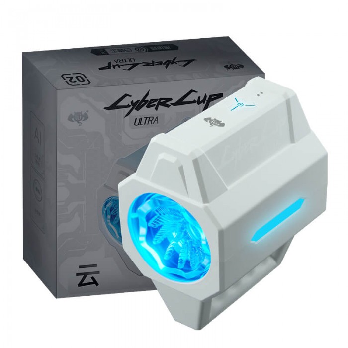 LULU Cup - CYBERCUP Ultra White Knight Men's Masturbator (Support APP Mini Programs - Chargeable) LULU Cup - CYBERCUP Ultra White Knight Men's Masturbator (Support APP Mini Programs - Chargeable)