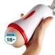 MizzZee - Hand-Free Manually Double Hole Masturbator Cup (Anal & Vaginal)