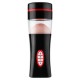 MIZZZEE Electrical Moaning Interactive Heating Oral Sex Masturbator Cup (Chargeable - Black)