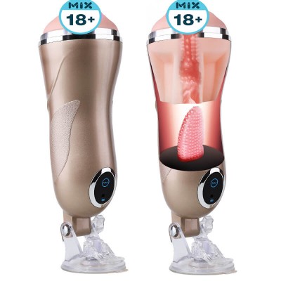 MIZZZEE - Licking Tongue Interactive Moaning Masturbator (Chargeable - Champagne Gold) MIZZZEE - Licking Tongue Interactive Moaning Masturbator (Chargeable - Champagne Gold)