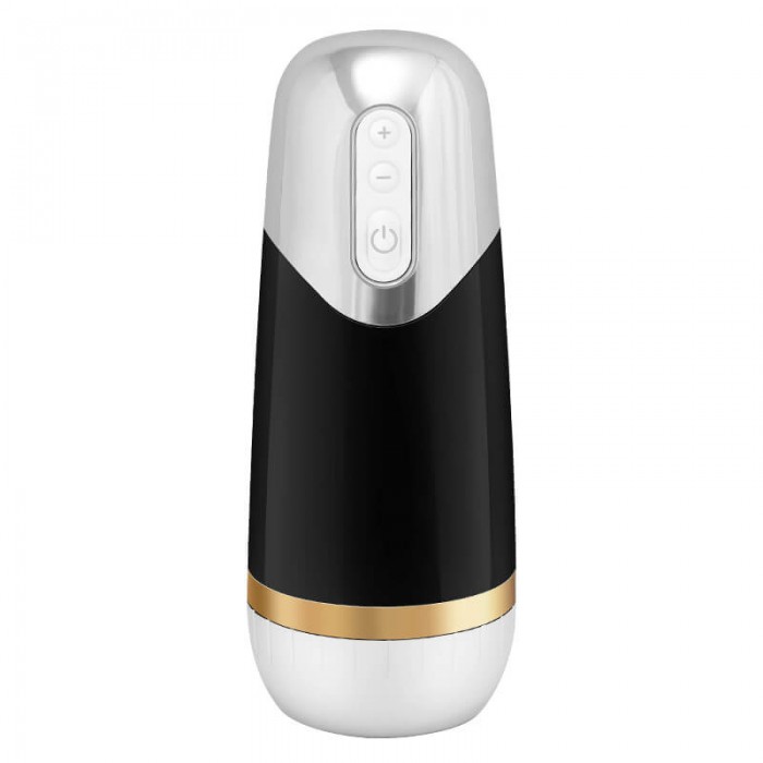 MizzZee - God of War Training Vibrations Masturbator Cup (Chargeable - Black)