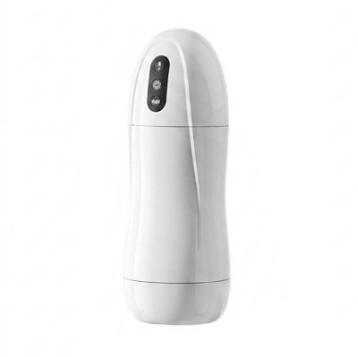 MizzZee - ShunXi Suction Vibrating Masturbator Cup (Chargeable - White) MizzZee - ShunXi Suction Vibrating Masturbator Cup (Chargeable - White)
