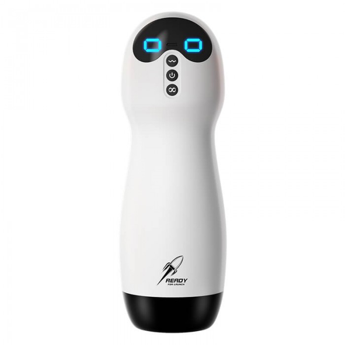 LILO - Cat Alien Male Vibrating Masturbator Cup (Chargeable - White) LILO - Cat Alien Male Vibrating Masturbator Cup (Chargeable - White)