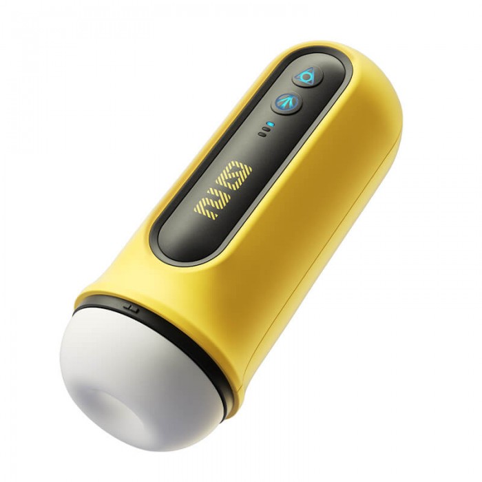 MizzZee - FEELING GOOD-X Automatic Sucking Masturbator (Chargeable - Yellow)