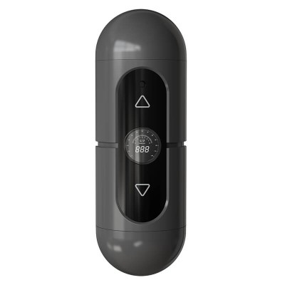 MIZZZEE - The Saviour-X Counting Masturbation Cup (Chargeable - Grey)