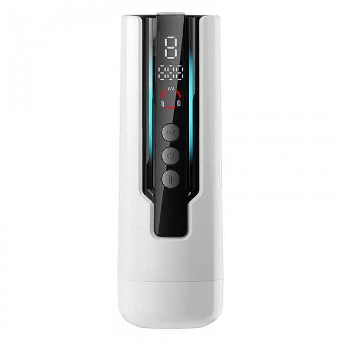 MizzZee - Calculator-X Thursting Vibrating Warming Masturbator (Chargeable - White) MizzZee - Calculator-X Thursting Vibrating Warming Masturbator (Chargeable - White)