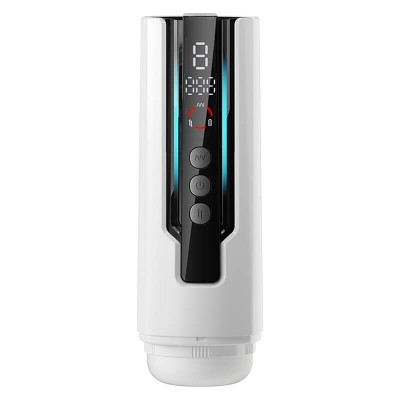 MizzZee - Calculator-X Thursting Vibrating Warming Masturbator (Chargeable - White) MizzZee - Calculator-X Thursting Vibrating Warming Masturbator (Chargeable - White)