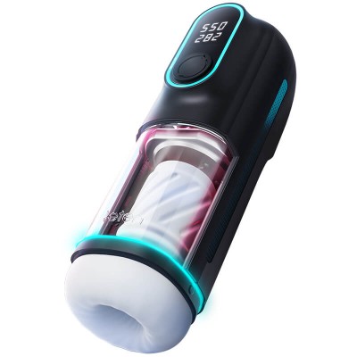 HK LETEN - Turbo Black Hole Masturbator Standard Edition (Chargeable - Black)