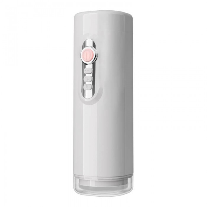 MizzZee - XinEr Moaning Vibration Thursting Masturbator Cup (Chargeable - White)