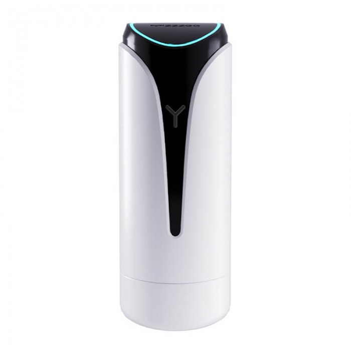MizzZee - Blue Crystal-Y Masturbation Cup (White)