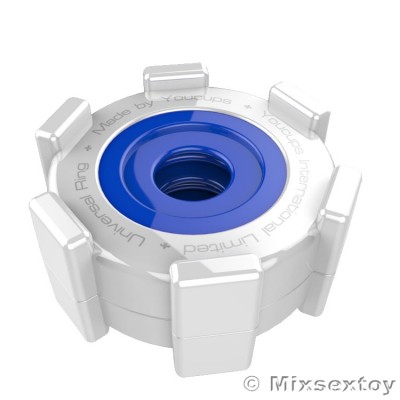 YouCups Universal Ring (Blue - Internal Threads)