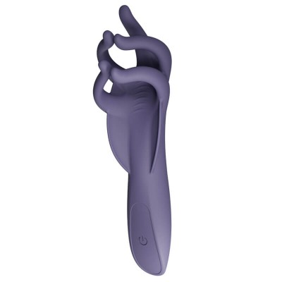 Yunman - Male Vibration Finger Penis Trainer (Chargeable - Navy Blue)
