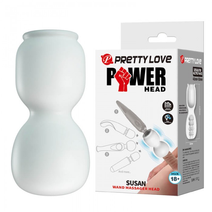 PRETTY LOVE - SUSAN AV Wand Massager Head PRETTY LOVE - SUSAN AV Wand Massager Head
