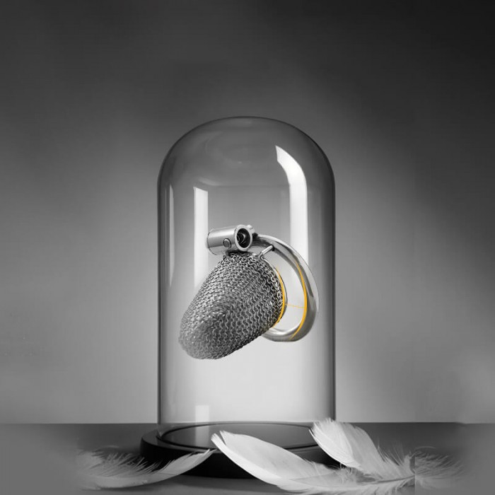MizzZee - Mini Metal Chastity Cage (Multi-size Available)