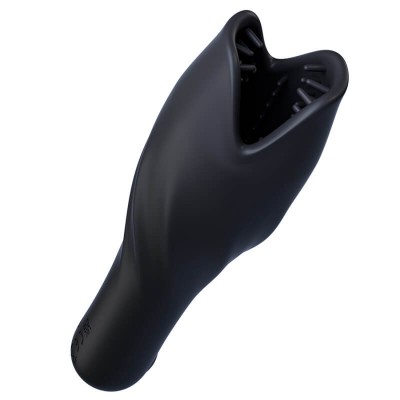 MizzZee - Licking Vibrating Glans Trainer (Chargeable - Black) MizzZee - Licking Vibrating Glans Trainer (Chargeable - Black)