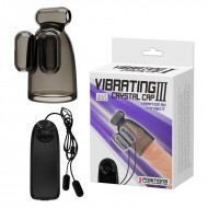BAILE - Penis Trainer Vibrating Crystal Cap III BAILE - Penis Trainer Vibrating Crystal Cap III