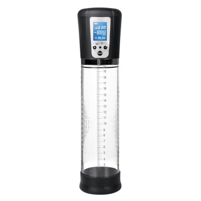 Electric LCD Digital Intelligent Vacuum Enlargement Pump (Chargeable - Black)