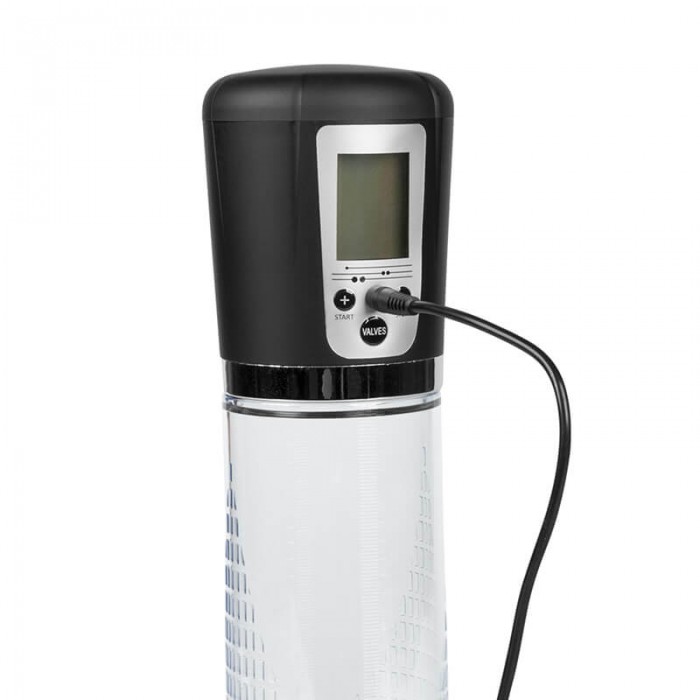 Electric LCD Digital Intelligent Vacuum Enlargement Pump (Chargeable - Black) Electric LCD Digital Intelligent Vacuum Enlargement Pump (Chargeable - Black)