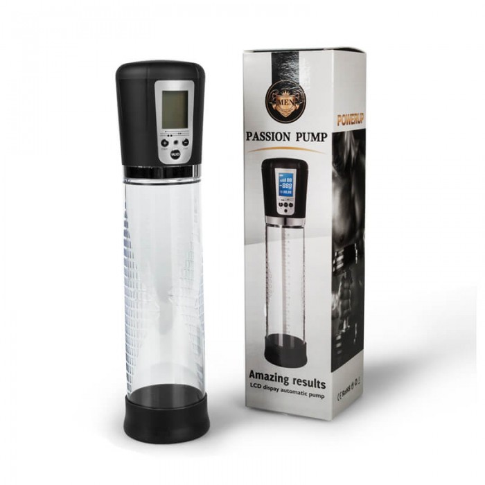 Electric LCD Digital Intelligent Vacuum Enlargement Pump (Chargeable - Black) Electric LCD Digital Intelligent Vacuum Enlargement Pump (Chargeable - Black)