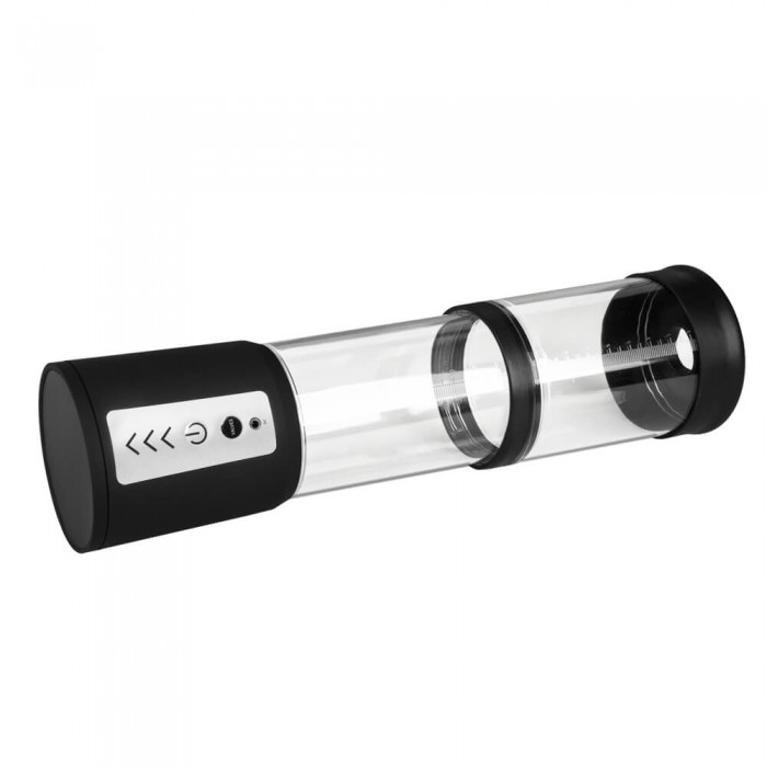 Electronic High-Vacuum Length Adjustable Tube Penis Pump (Chargeable - Black) Electronic High-Vacuum Length Adjustable Tube Penis Pump (Chargeable - Black)