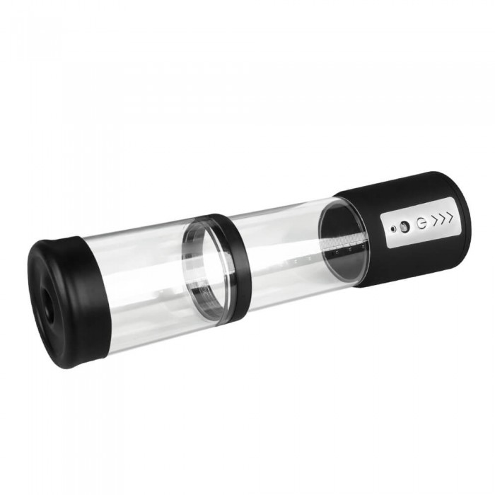 Electronic High-Vacuum Length Adjustable Tube Penis Pump (Chargeable - Black) Electronic High-Vacuum Length Adjustable Tube Penis Pump (Chargeable - Black)