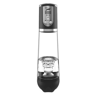 Electric LCD Digital Intelligent High-Vacuum Penis Pump (Chargeable - Black)