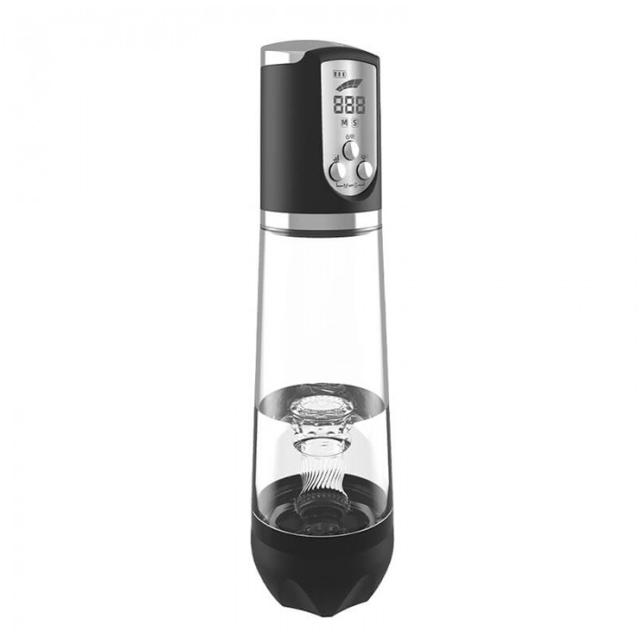 Electric LCD Digital Intelligent High-Vacuum Penis Pump (Chargeable - Black) Electric LCD Digital Intelligent High-Vacuum Penis Pump (Chargeable - Black)