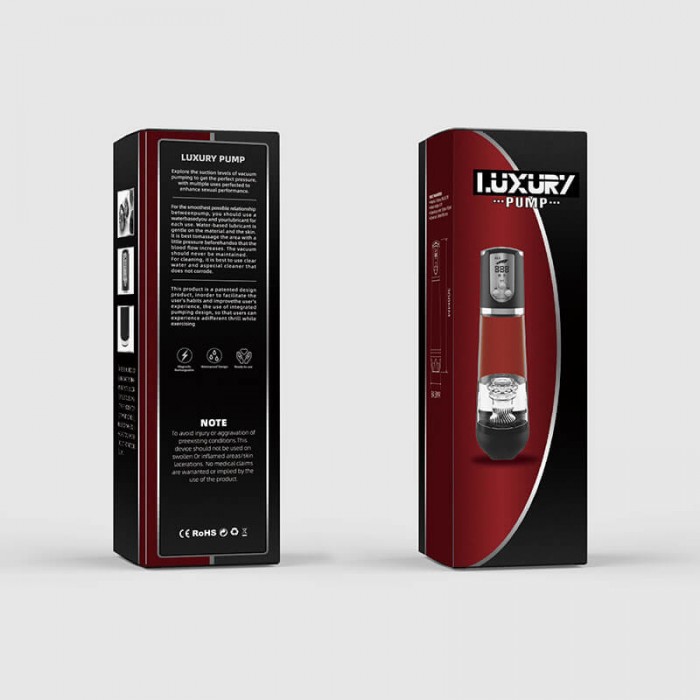 Electric LCD Digital Intelligent High-Vacuum Penis Pump (Chargeable - Black) Electric LCD Digital Intelligent High-Vacuum Penis Pump (Chargeable - Black)