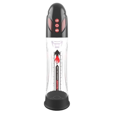 Intelligent High-Vacuum Penis Pump (Chargeable - Black)